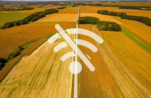 Unstable wireless signals around farm machinery